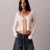A-Linien-Denim-Jeansshorts mit umgeschlagenem Saum A-Linien-Denim-Jeansshorts mit umgeschlagenem Saum