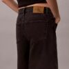 A-Linien-Denim-Jeansshorts mit umgeschlagenem Saum A-Linien-Denim-Jeansshorts mit umgeschlagenem Saum