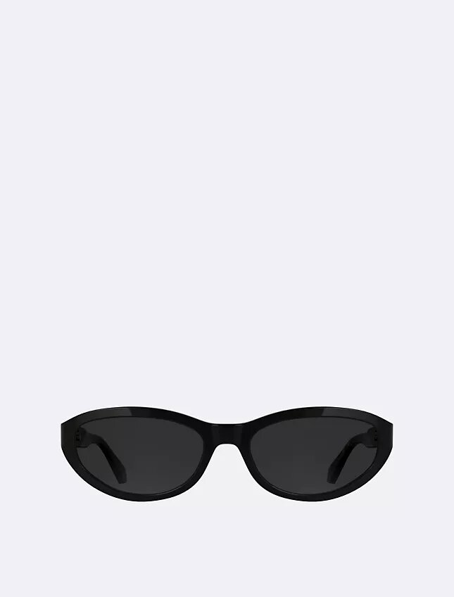 Acetat-Sonnenbrille im Cat-Eye-Stil Acetat-Sonnenbrille im Cat-Eye-Stil