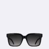 Acetat-Sonnenbrille im eckigen Stil Acetat-Sonnenbrille im eckigen Stil