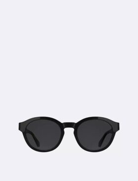 Acetat-Sonnenbrille mit ovaler Form