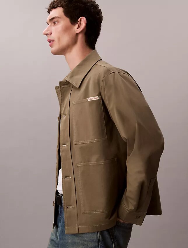 Arbeitsjacke aus Baumwoll-Stretch-Twill Arbeitsjacke aus Baumwoll-Stretch-Twill