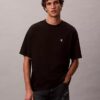 Archiv-Logo-T-Shirt mit Rundhalsausschnitt und lockerer Passform Archiv-Logo-T-Shirt mit Rundhalsausschnitt und lockerer Passform