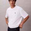 Archiv-Logo-T-Shirt mit Rundhalsausschnitt und lockerer Passform Archiv-Logo-T-Shirt mit Rundhalsausschnitt und lockerer Passform