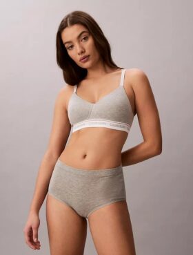 Archive Logo Leicht gefütterter, bügelloser Bralette