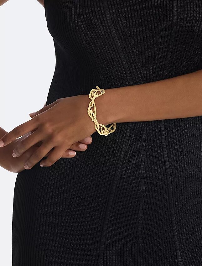 Armband mit organischen Kettengliedern Armband mit organischen Kettengliedern