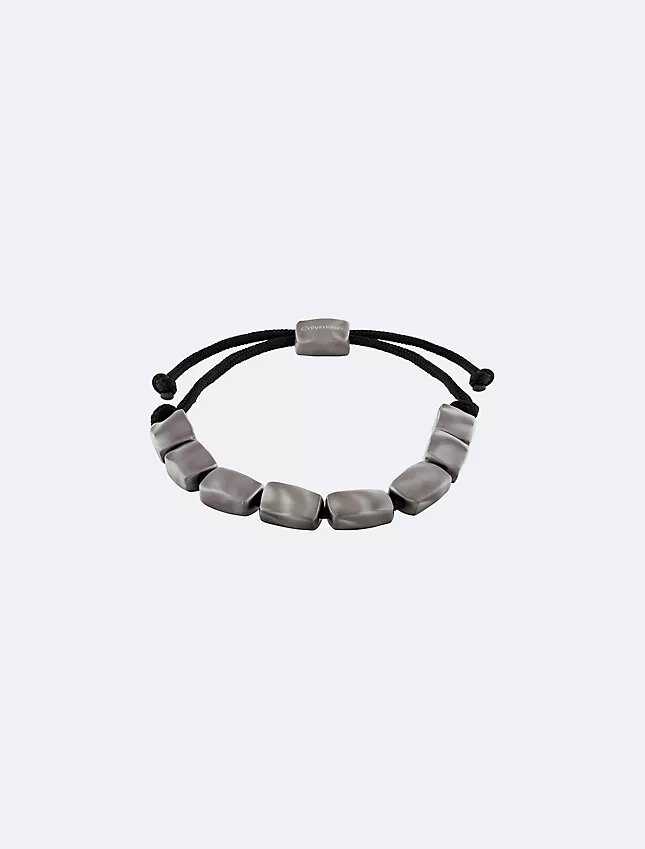Armband mit Perlen in organischer Rechteckform Armband mit Perlen in organischer Rechteckform