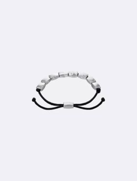 Armband mit Perlen in organischer Rechteckform