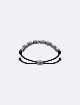 Armband mit Perlen in organischer Rechteckform