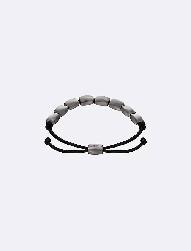 Armband mit Perlen in organischer Rechteckform Armband mit Perlen in organischer Rechteckform