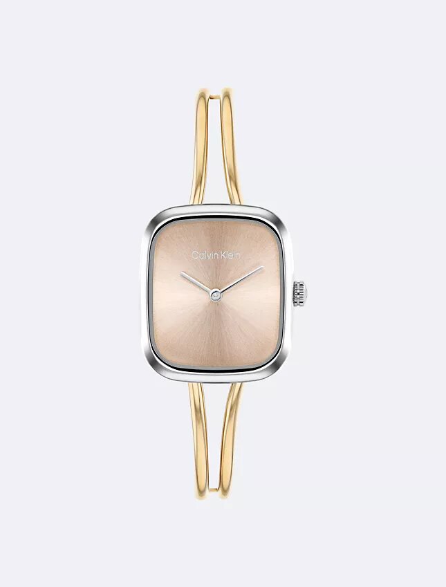 Armbanduhr mit gebürstetem Zifferblatt Armbanduhr mit gebürstetem Zifferblatt