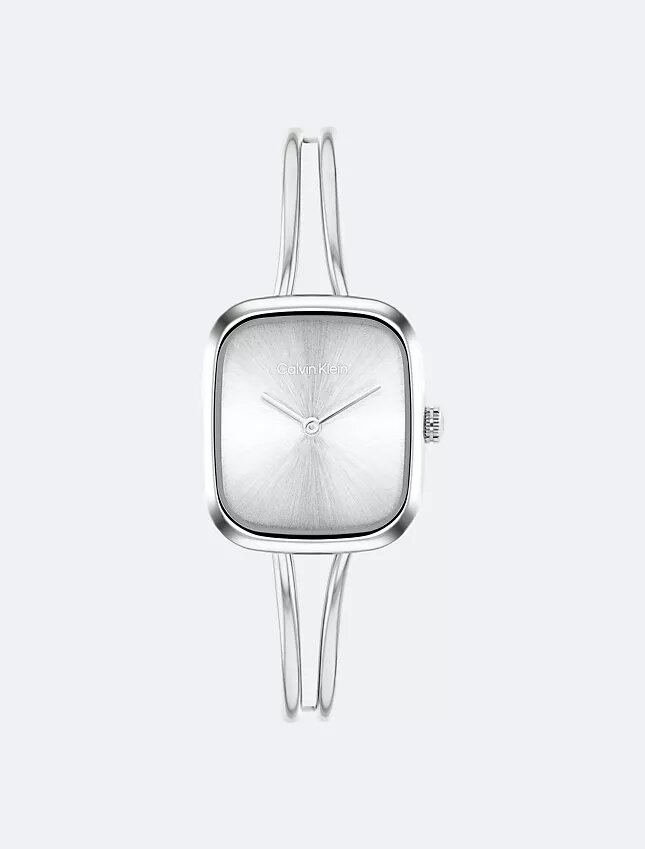 Armbanduhr mit gebürstetem Zifferblatt Armbanduhr mit gebürstetem Zifferblatt