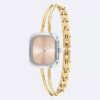 Armbanduhr mit gebürstetem Zifferblatt Armbanduhr mit gebürstetem Zifferblatt