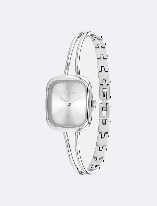 Armbanduhr mit gebürstetem Zifferblatt Armbanduhr mit gebürstetem Zifferblatt