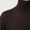 Aschefarbener Rollkragenpullover Aschefarbener Rollkragenpullover