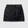 Asymmetrischer Minirock aus Denim
