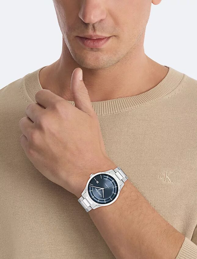 Automatikuhr mit H-Link-Armband Automatikuhr mit H-Link-Armband
