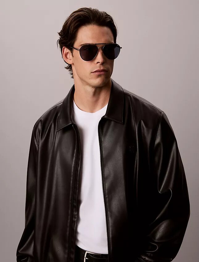 Aviator-Sonnenbrille aus Metall Aviator-Sonnenbrille aus Metall