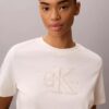 Baby-Frottee-T-Shirt mit „Monologo“-Aufdruck Baby-Frottee-T-Shirt mit „Monologo“-Aufdruck