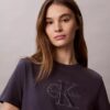 Baby-Frottee-T-Shirt mit „Monologo“-Aufdruck Baby-Frottee-T-Shirt mit „Monologo“-Aufdruck