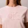 Baby-Frottee-T-Shirt mit „Monologo“-Aufdruck Baby-Frottee-T-Shirt mit „Monologo“-Aufdruck