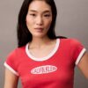 Baby-T-Shirt aus Baumwolle und Kaschmir Baby-T-Shirt aus Baumwolle und Kaschmir