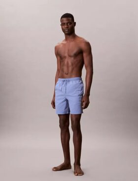 Badehose mit Logo-Grafik