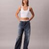 Baggy-Jeans mit niedriger Leibhöhe Baggy-Jeans mit niedriger Leibhöhe
