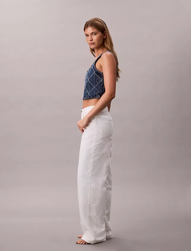 Baggy-Jeans mit niedriger Leibhöhe Baggy-Jeans mit niedriger Leibhöhe