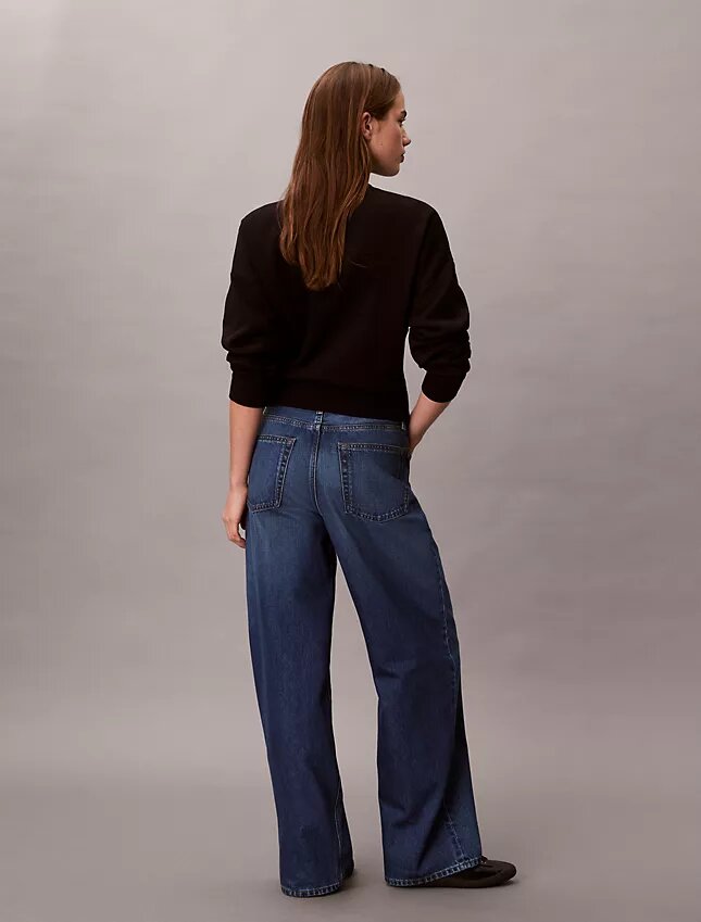Baggy-Jeans mit niedriger Leibhöhe Baggy-Jeans mit niedriger Leibhöhe