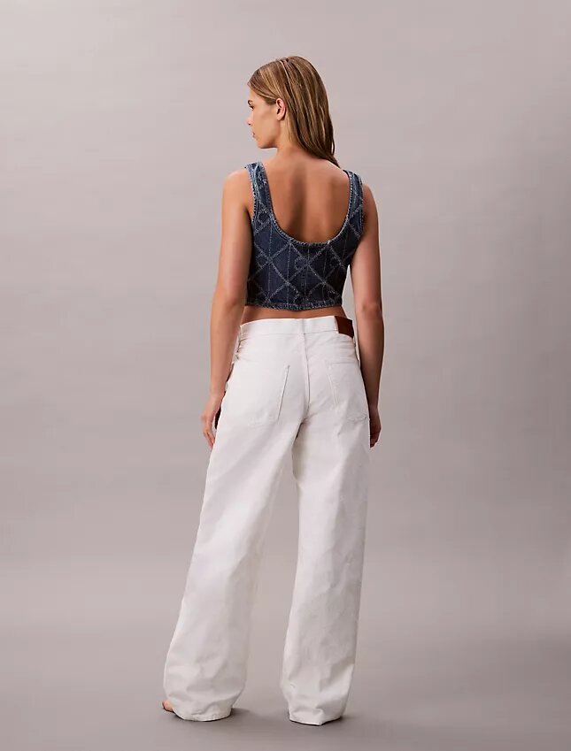 Baggy-Jeans mit niedriger Leibhöhe Baggy-Jeans mit niedriger Leibhöhe