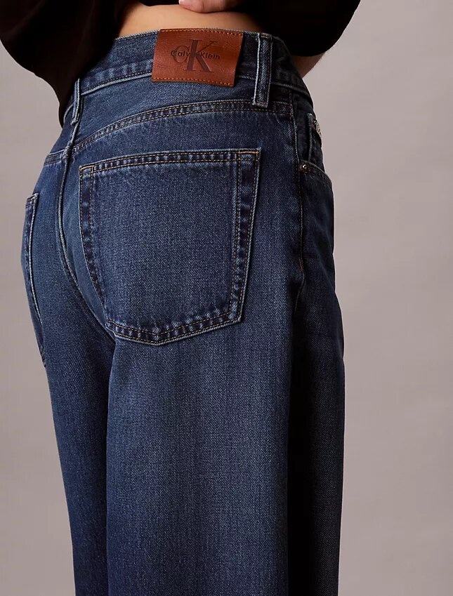 Baggy-Jeans mit niedriger Leibhöhe Baggy-Jeans mit niedriger Leibhöhe