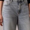 Baggy-Jeans mit niedriger Leibhöhe