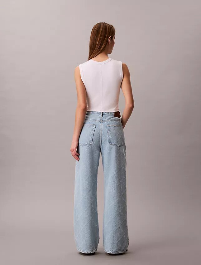 Baggy-Jeans mit niedriger Leibhöhe Baggy-Jeans mit niedriger Leibhöhe