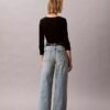 Baggy-Jeans mit niedriger Leibhöhe