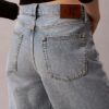 Baggy-Jeans mit niedriger Leibhöhe