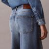 Baggy-Jeans mit niedriger Leibhöhe