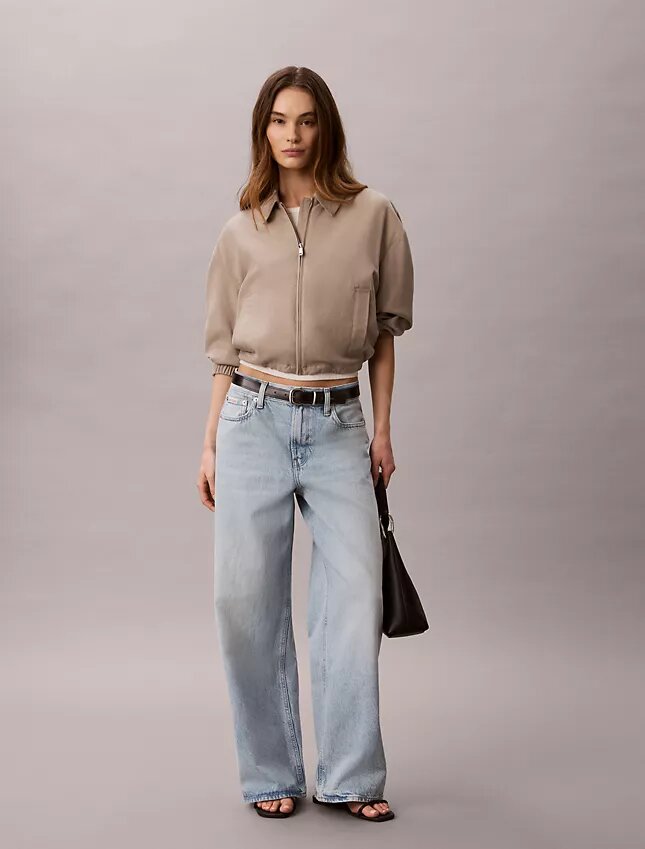 Baggy-Jeans mit niedriger Leibhöhe Baggy-Jeans mit niedriger Leibhöhe