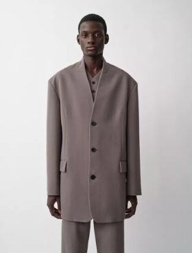 Barkley Jacke ohne Kragen