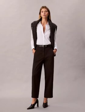 Barrel-Hose aus Cotton Stretch-Twill