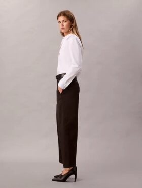 Barrel-Hose aus Cotton Stretch-Twill