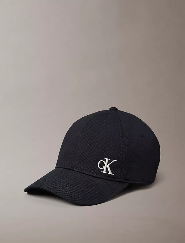 Baseballkappe aus gebürstetem Baumwolltwill mit Logo Baseballkappe aus gebürstetem Baumwolltwill mit Logo