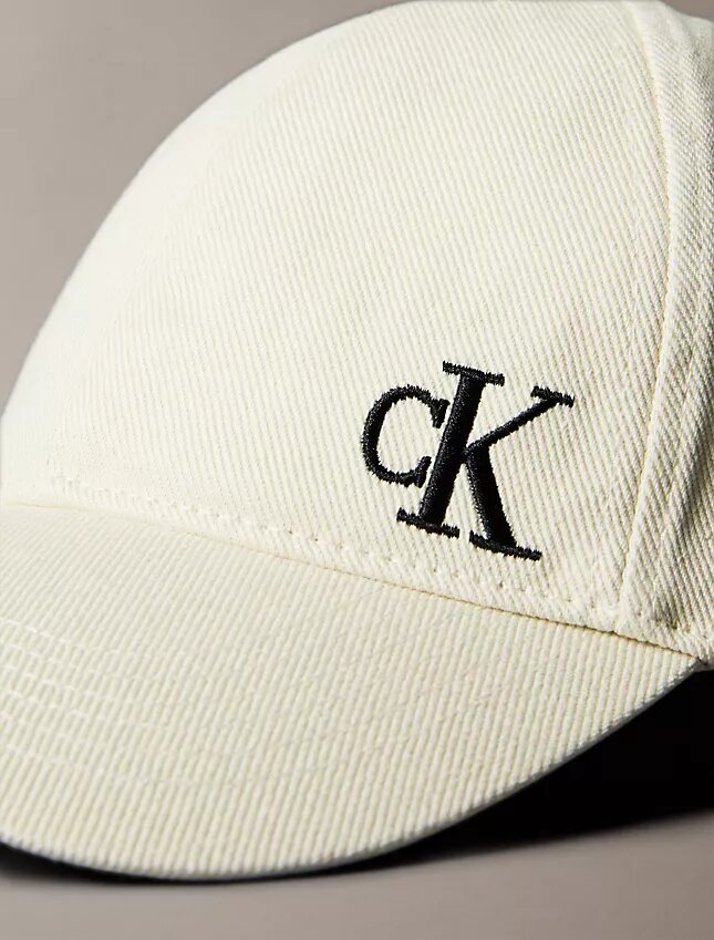 Baseballkappe aus gebürstetem Baumwolltwill mit Logo Baseballkappe aus gebürstetem Baumwolltwill mit Logo