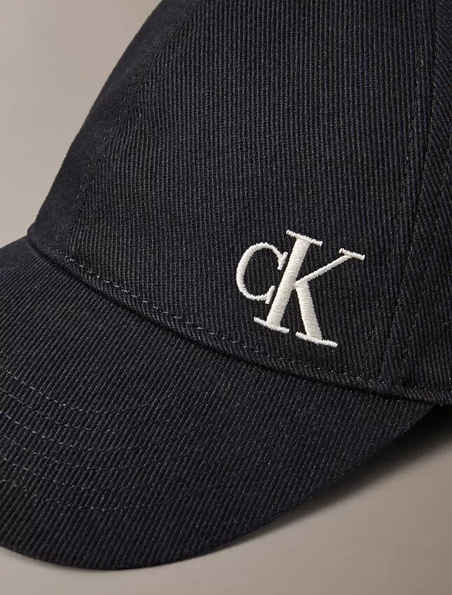 Baseballkappe aus gebürstetem Baumwolltwill mit Logo Baseballkappe aus gebürstetem Baumwolltwill mit Logo