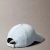 Baseballkappe aus gewaschenem Denim mit gesticktem Logo Baseballkappe aus gewaschenem Denim mit gesticktem Logo