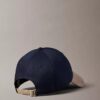 Baseballkappe mit Emblem-Logo und Farbblock-Design