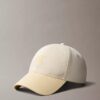 Baseballkappe mit kontrastierendem gesticktem Logo