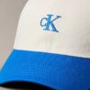 Baseballkappe mit kontrastierendem gesticktem Logo