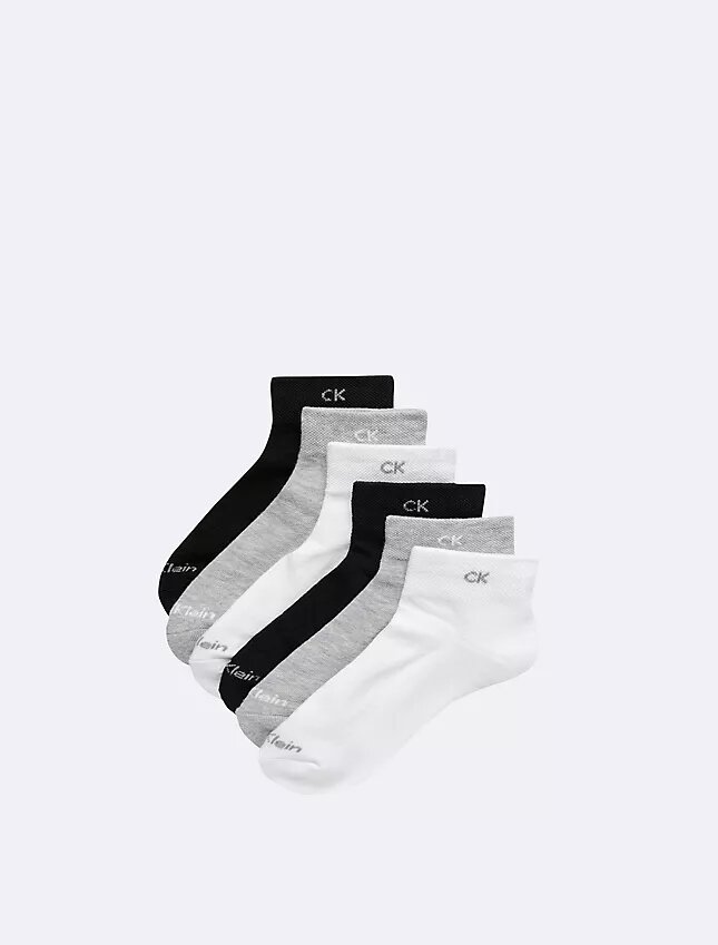 Basic Cushion Quarter 6er-Pack Socken Basic Cushion Quarter 6er-Pack Socken