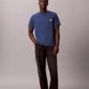 Baumwoll-Jersey-T-Shirt mit Tasche Baumwoll-Jersey-T-Shirt mit Tasche